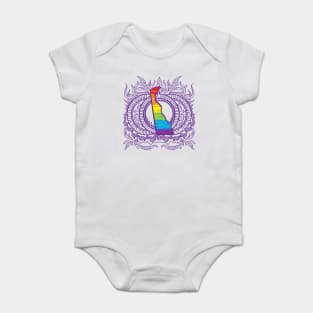 Delaware Mandala Pride Baby Bodysuit